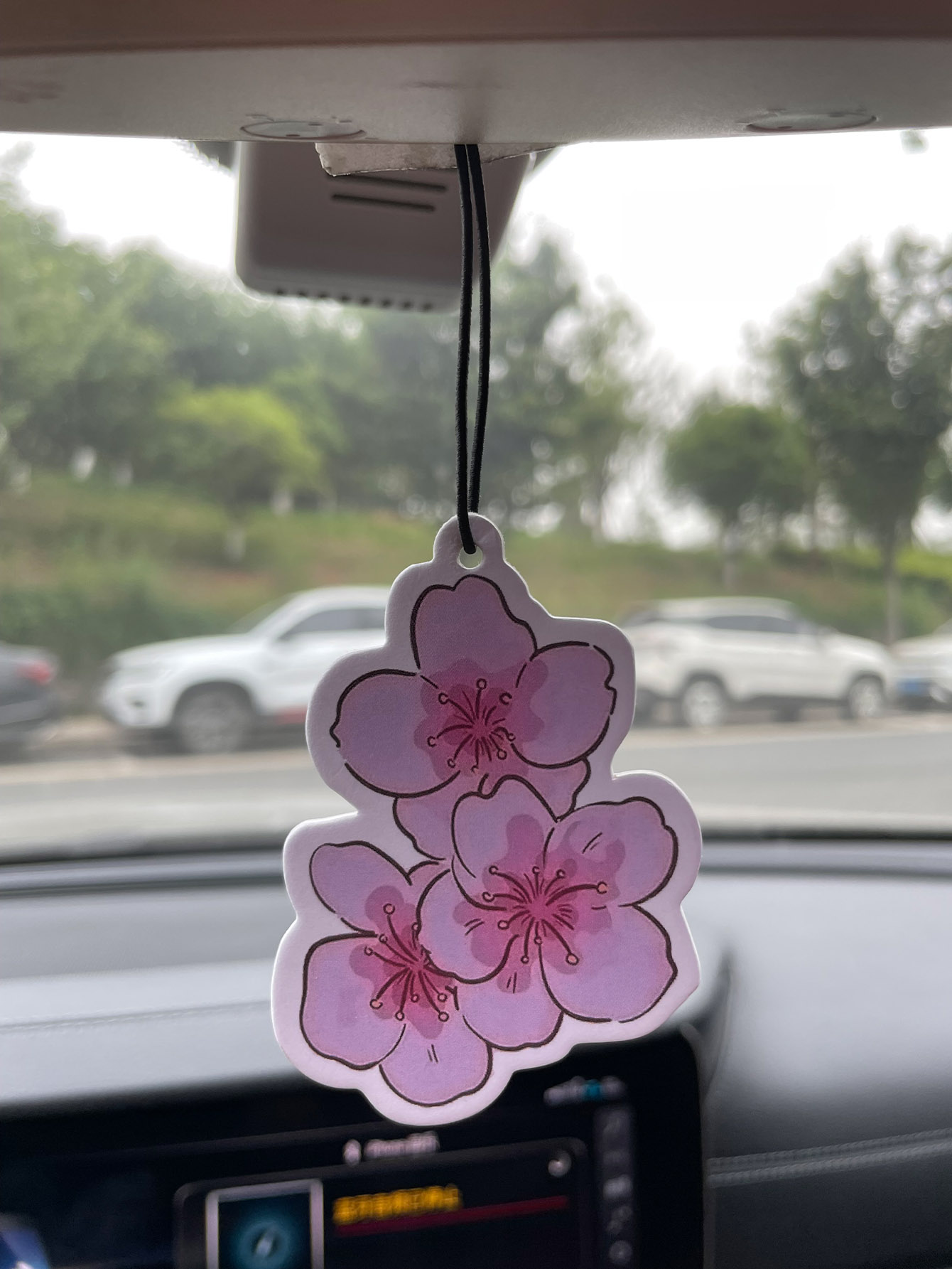 Parfum Mobil Aroma Segar Sakur - Home Fragrance Logo ulasan dan harga
